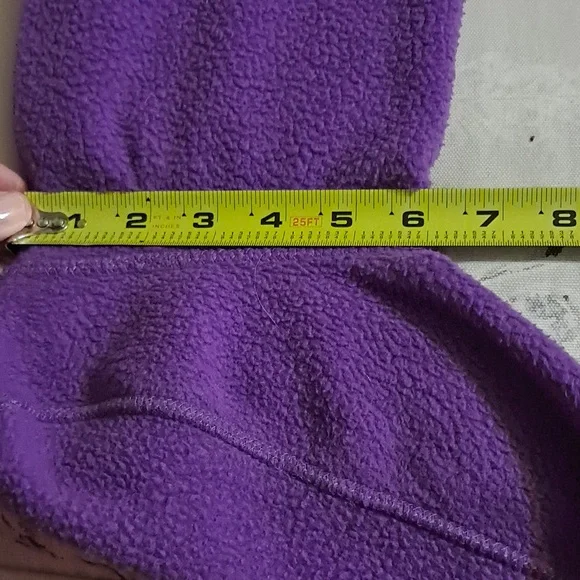 Purple Fleece Hunter Boot Socks Women's XL  Extra Large - Picture 7 of 11